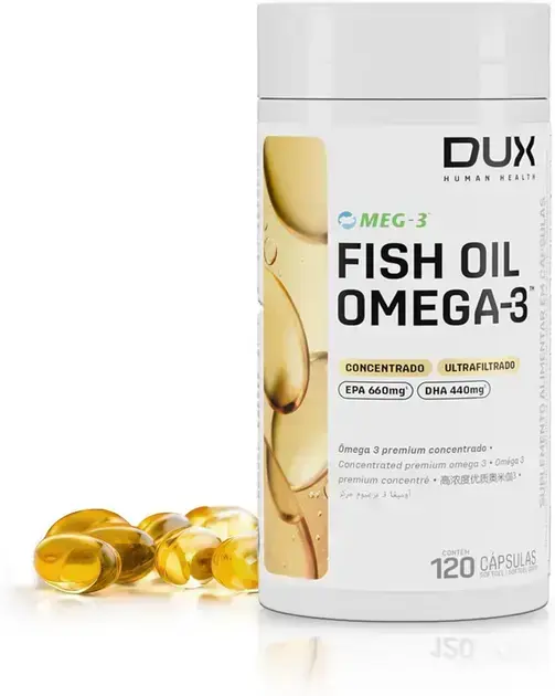 Ômega 3 Fish Oil 120 Cápsulas