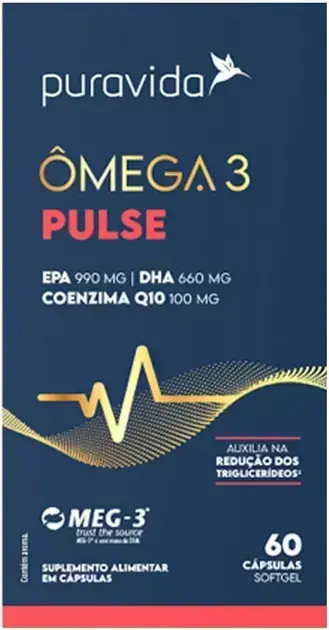 Ômega 3 Pulse 60 Cápsulas