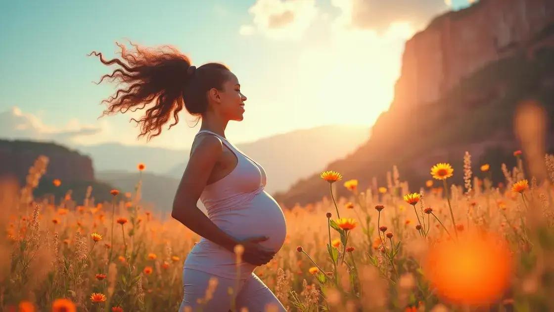 Benefícios do exercícios durante a gravidez