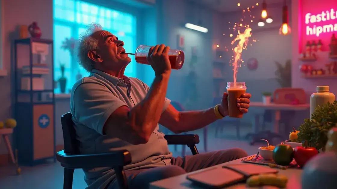 Benefícios do Whey Protein para idosos Benefícios do Whey Protein para idosos